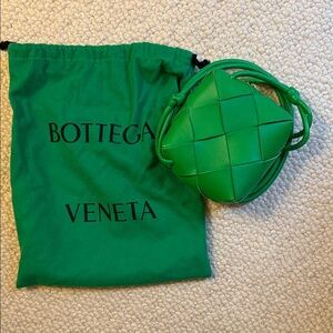 Bottega Veneta Bright Green Intrecciato Mini Bag